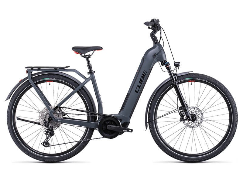 Cube Touring Hybrid EXC 500 grey´n´red Easy Entry